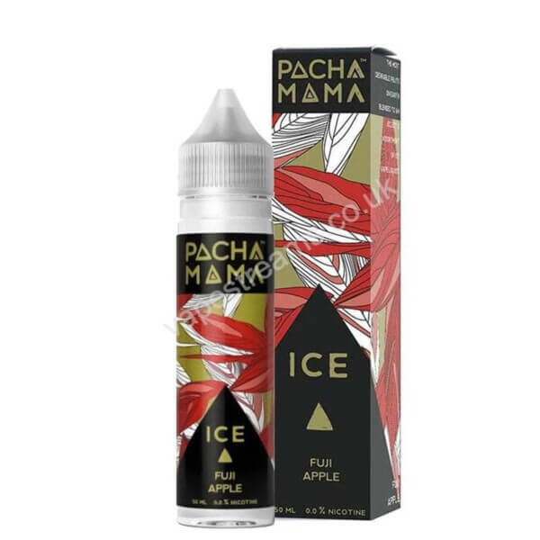Pacha Mama Fuji Apple Ice 50ml Eliquid Shortfill Bottle With Box By Charlies Chalk Dust
