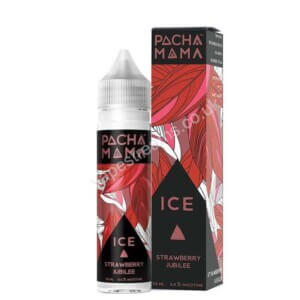 Pacha Mama Strawberry Jubilee Ice 50ml Eliquid Shortfill Bottle With Box By Charlies Chalk Dust