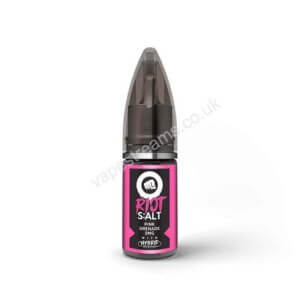 Pink Grenade 10ml Hybrid Nicotine Salt Eliquid By Riot Squad