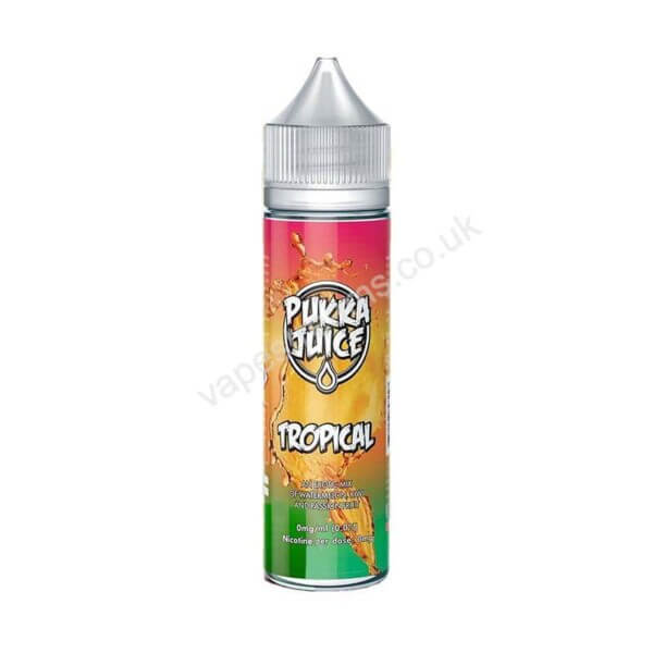 Pukka Tropical Punch Eliquid 50ml Shortfill By Pukka Juice