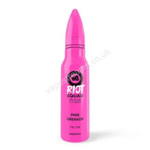 Riot Squad Pink Grenade 50ml Eliquid Shortfill Bottle