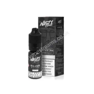 Silver Blend Nic Salt Eliquid By Nasty Salt Nasty Juice