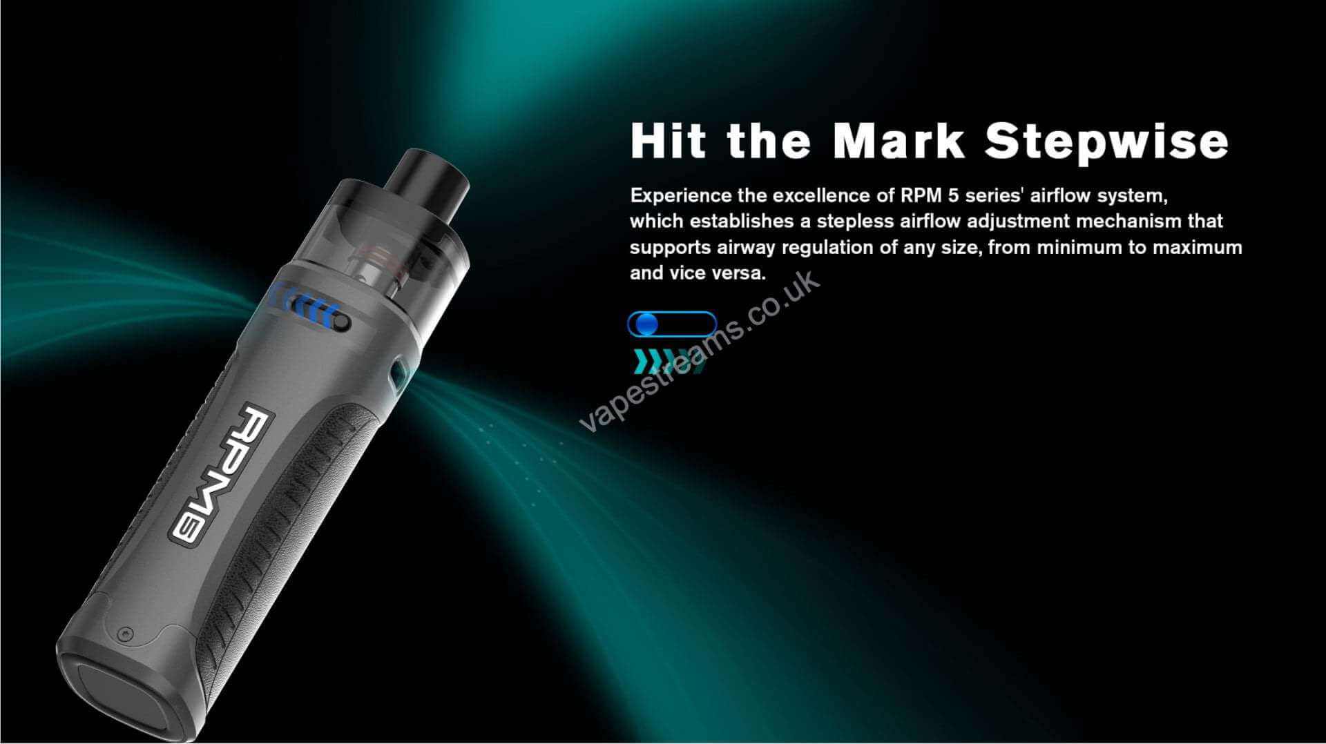 smok rpm 5 pro pod vape kit airflow mechanism features