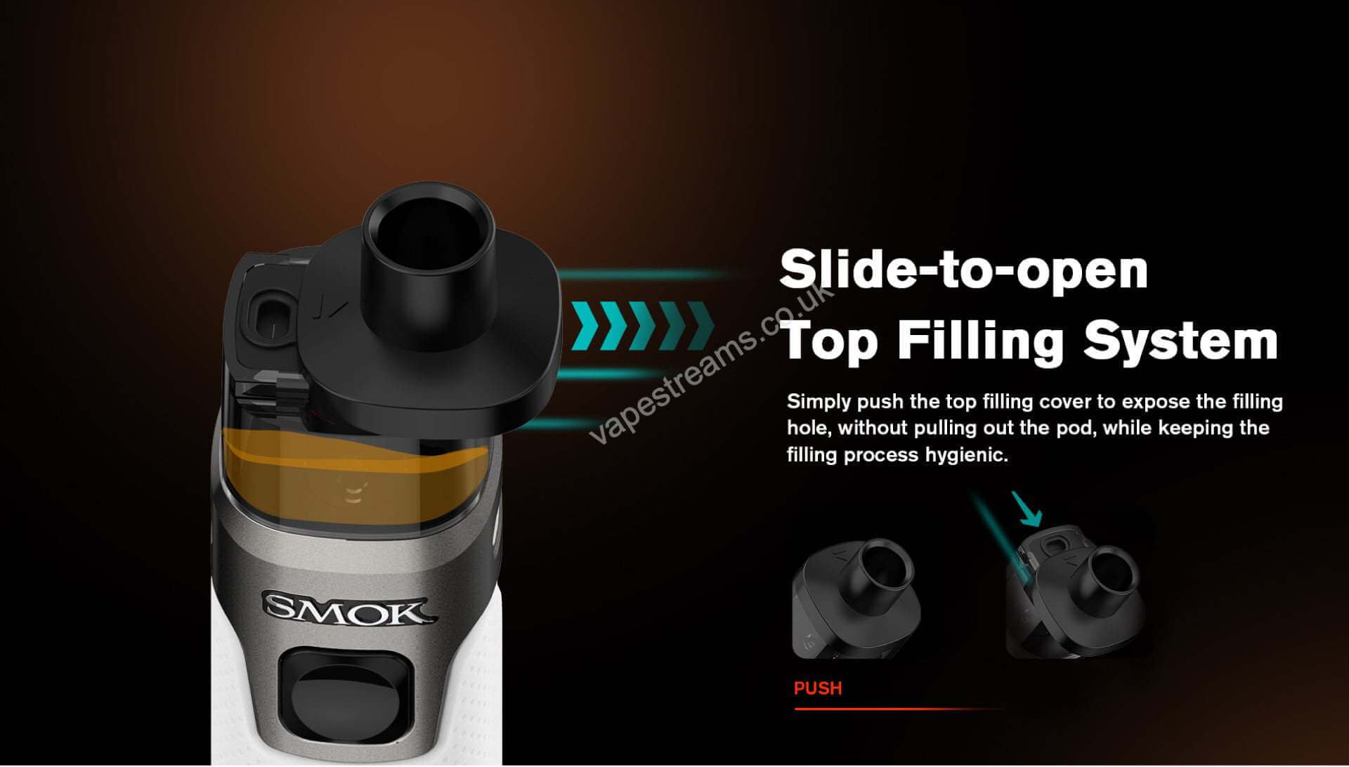 smok rpm 5 re filling system features