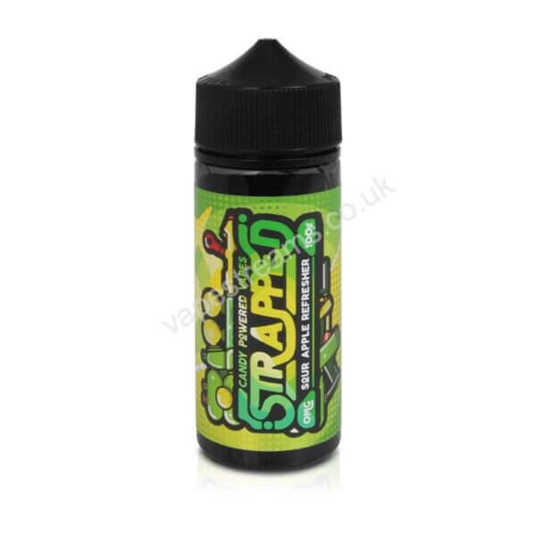 Sour Apple Refresher 100ml Eliquid Shortfills By Strapped