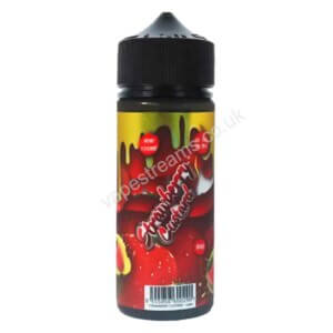 Strawberry Custard 100ml Eliquid Shortfill Bottle By Fizzy Juice Mohawk Co