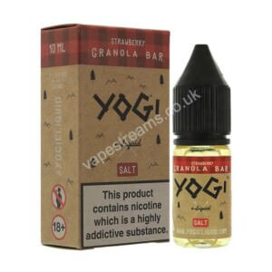 Strawberry Granola Bar 10ml Nicotine Salt Eliquid By Yogi Salt 1