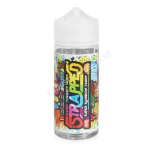 Super Rainbow Candy On Ice 100ml Eliquid Shortfills By Strapped On Ice