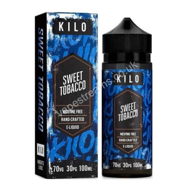 Sweet Tobacco 100ml Eliquid Shortfill Bottle With Box By Kilo Eliquids
