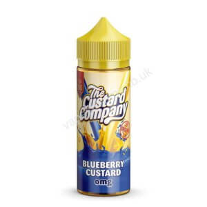 The Custard Company Blueberry Custard 100ml Eliquid Shortfill Bottle