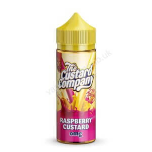 The Custard Company Raspberry Custard 100ml Eliquid Shortfill Bottle