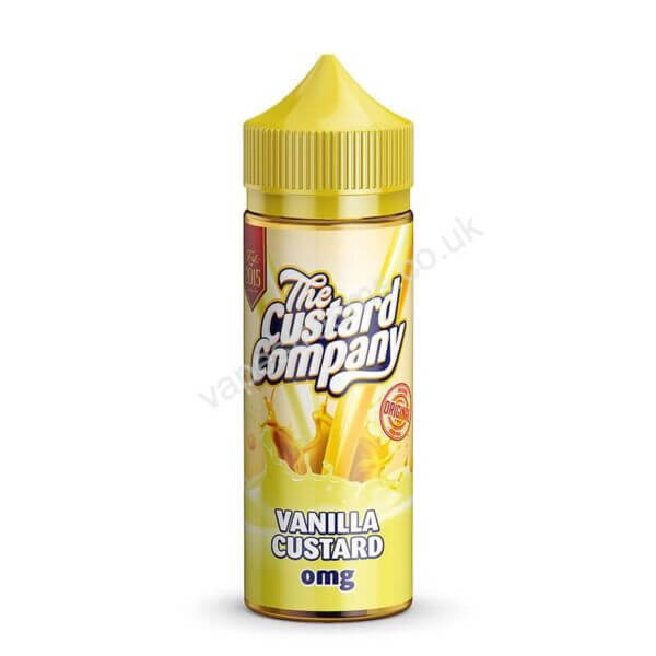 The Custard Company Vanilla Custard 100ml Eliquid Shortfill Bottle