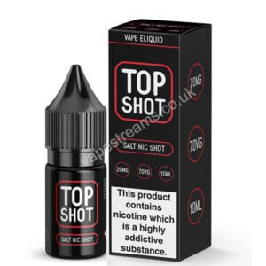Top Shot 10ml Nicotine Salt Booster Bottle With Box