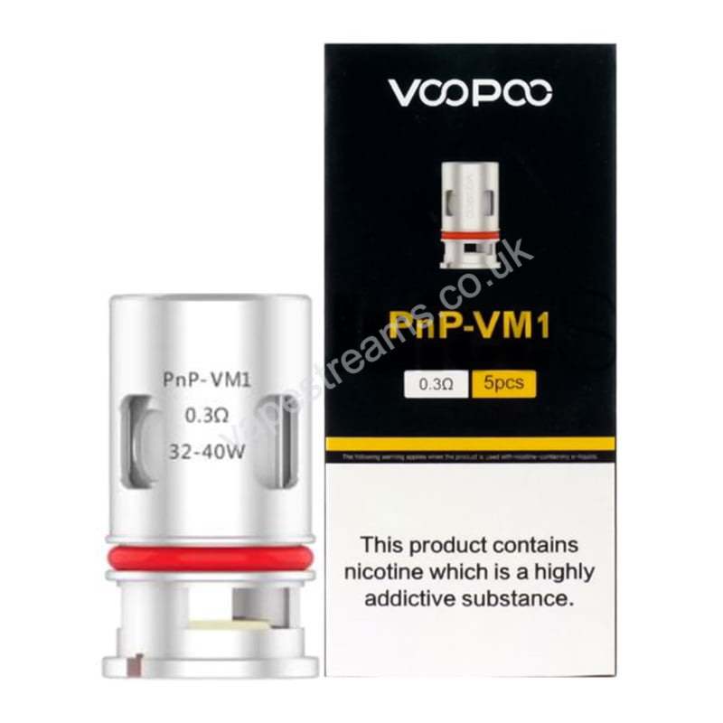 voopoo pnp vm replacement vape coils with box