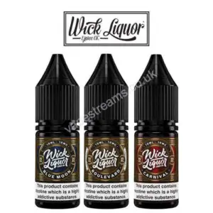 Wick Liquor Nic Salt E-Liquids