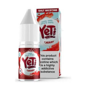 Yeti Cherry Salt Nicotine Eliquid 10ml Bottle With Box