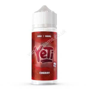 yeti defrosted cherry no ice 100ml eliquid shortfill bottle