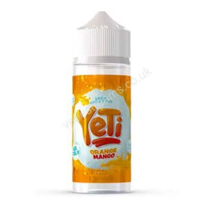 Yeti Orange Mango 100ml Eliquid Shortfill Bottle