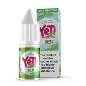 Yeti Watermelon Salt Nicotine Eliquid 10ml Bottle With Box