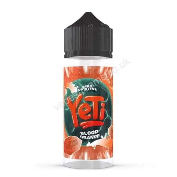 Yety Blizzard Blood Orange 100ml Eliquid Shortfill Bottle