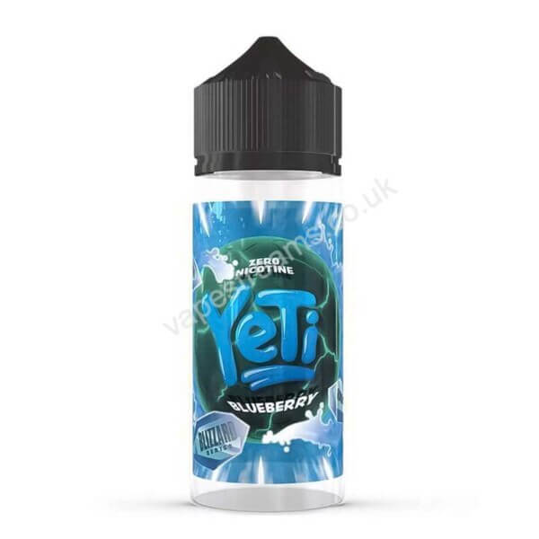 Yety Blizzard Blueberry 100ml Eliquid Shortfill Bottle