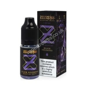 zeus juice black reloaded nic salt eliquid 10ml bottle with box2