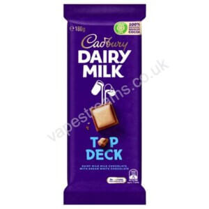 Cadbury Dairy Milk Top Deck milk chocolate block 180g