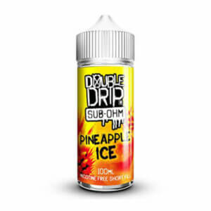 Double Drip Pineapple Ice 100ml E Liquid Shortfill