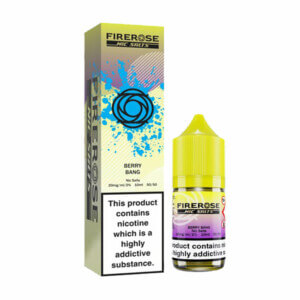 Firerose Berry Bang Nic Salt E-Liquid 10ml Bottle with Box