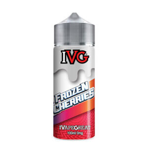 IVG Frozen Cherries 100ml E-Liquid Shortfill Bottle