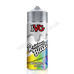 IVG Rainbow Blast E Liquid Shortfill 100ml Bottle