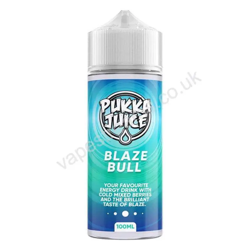 Pukka Juice Blaze Bull Eliquid Shortfill 100ml Bottle