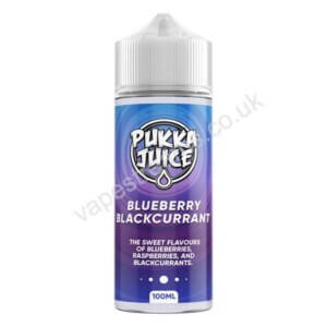 Pukka Juice Blueberry Blackcurrant Eliquid Shortfill 100ml Bottle