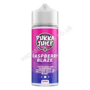 Pukka Juice Raspberry Blaze Eliquid Shortfill 100ml Bottle
