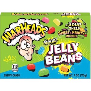 Warheads Sour Jelly Beans Theatre box 113g