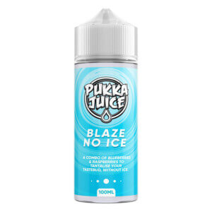 pukka juice blaze no ice 100ml e-liquid shortfill bottle
