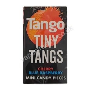 tango tiny tangs cherry blue raspberry mini candy pieces 16g