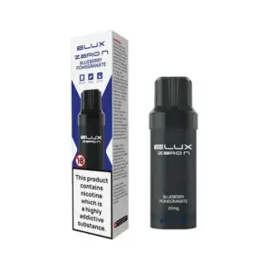 Elux Zero N Blueberry Pomegranate Prefilled Pods