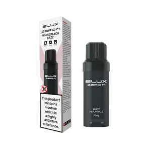 Elux Zero N White Peach Razz Prefilled Pods