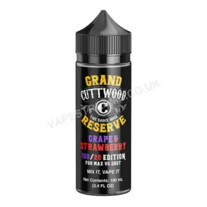 Grand Cuttwood Reserve Grape & Strawberry 100ml E Liquid Shortfill Bottle