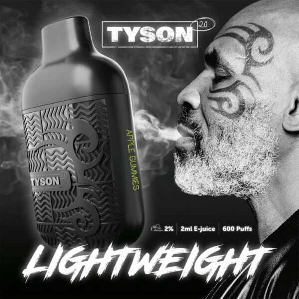 Tyson 2.0 Lightweight Disposable Vape Pod