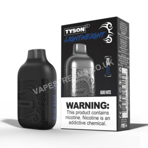 Tyson 2.0 Lightweight Blue Razz Disposable Vape Pod With Box