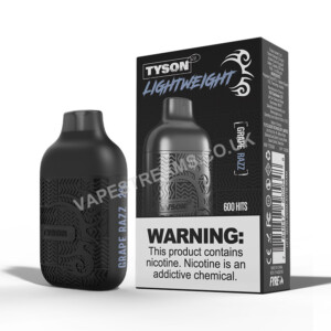 Tyson 2.0 Lightweight Grape Razz Disposable Vape Pod With Box