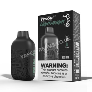 Tyson 2.0 Lightweight Lush Lime Disposable Vape Pod With Box
