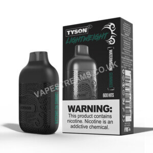 Tyson 2.0 Lightweight Watermelon Gummies Disposable Vape Pod With Box