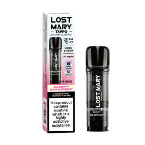 Lost Mary Tappo Blueberry Sour Raspberry Prefilled Pod