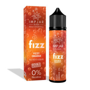Imp Jar Fizz Fizzy Orange 50ml E Liquid Shortfill Bottle With Box