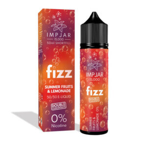 Imp Jar Fizz Summer Fruits Lemonade 50ml E Liquid Shortfill Bottle With Box