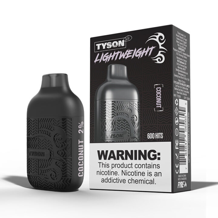 Tyson 2.0 Lightweight Coconut Disposable Vape 