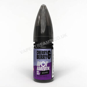 Riot Squad Cherry & Berry Bar Edition 10ml Nic Salt Bottle